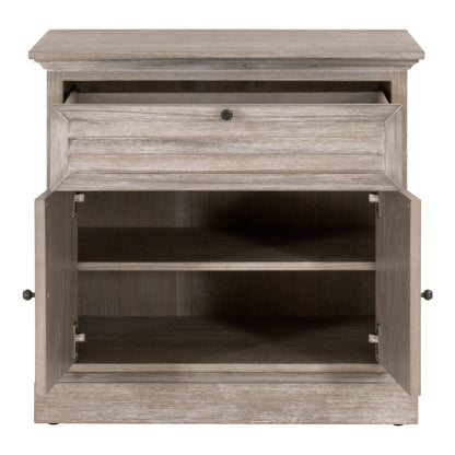 Eden 1-Drawer 2-Door Nightstand