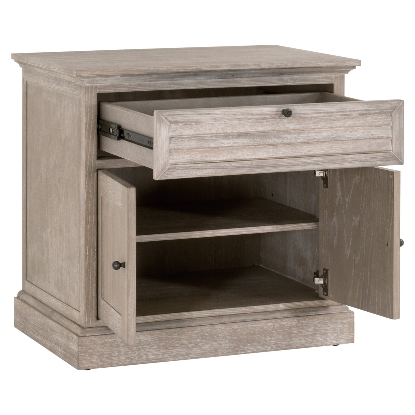 Eden 1-Drawer 2-Door Nightstand