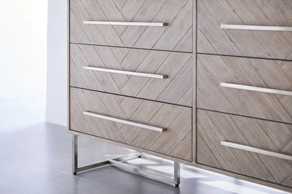 Mosaic 6-Drawer Double Dresser