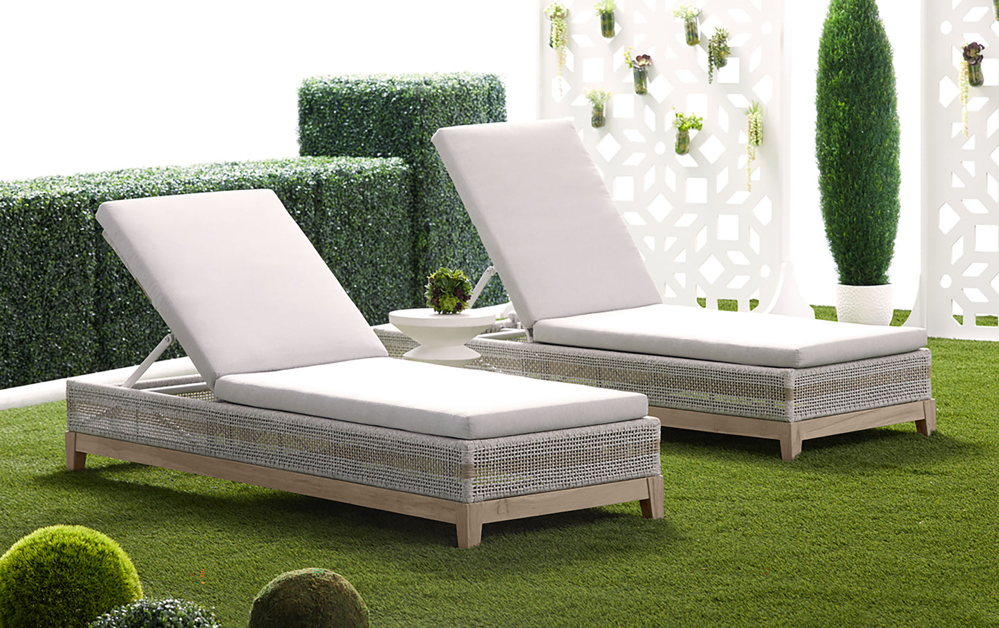 Tapestry Outdoor Chaise Lounge