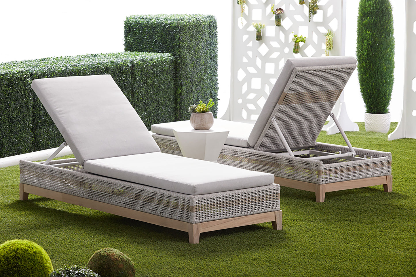 Tapestry Outdoor Chaise Lounge