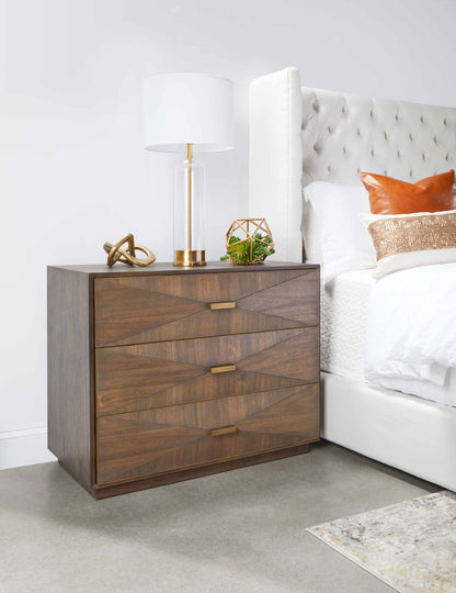 Wynn 3-Drawer Nightstand